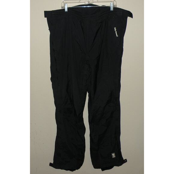 Helly Hansen Other - Helly Hansen Men’s XXL Nylon Helly-Tech Snow Ski Pants Black Waterproof Zip Legs